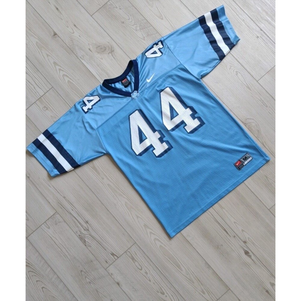 Vintage Y2K Retro Nike North Carolina Tar Heels UNC Football Jersey Size M #44 - Picture 12 of 14